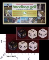 Dice : MINT35 SPORTS ILLUSTRATED HANDICAP GOLF