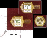 Dice : MINT35 ST GEORGE SERIES PUT AND TAKE SPINNER