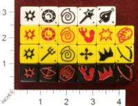 Dice : MINT35 TERRAN GAMES COMBAT LINES DEMON DICE CHAOS PROGENITUS 01