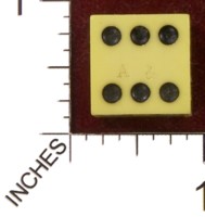 Dice : MINT35 UNKNOWN MISSTAMPED CELLULOID