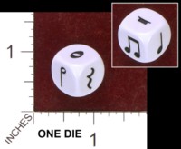 Dice : MINT35 UNKNOWN MUSIC DIE