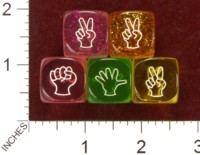 Dice : MINT35 UNKNOWN ROCK PAPER SCISSORS