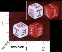 Dice : MINT35 USAOPOLY FAO SCHWARZ JENGA