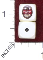 Dice : MINT36 HOMEMADE GEORGE RR MARTIN GAME OF THRONES HOUSE LANNISTER GOLD BEER