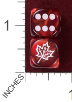 Dice : MINT36 JSPASSNTHRU MAPLE LEAF