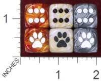 Dice : MINT36 JSPASSNTHRU PAW PRINT