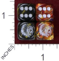 Dice : MINT36 JSPASSNTHRU SOUIX WAR BONNET