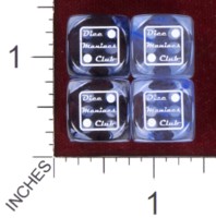Dice : MINT37 CHESSEX DICE MANIACS CLUB LOGO NEW 05 NEBULA
