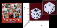 Dice : MINT38 CARDINAL FRIENDS TRIVIA GAME