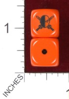Dice : MINT38 CHESSEX CUSTOM DC COMICS DEATHSTROKE