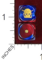 Dice : MINT38 CHESSEX CUSTOM MARVEL COMICS DEATHS HEAD