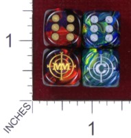 Dice : MINT38 CHESSEX FOR CHRIS PERIN MECHA COMBINERS