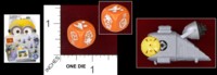 Dice : MINT38 HASBRO DESPICABLE ME 2 BATTLE PODS