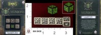 Dice : MINT38 PRIVATEER PRESS Q WORKSHOP HORDES FACTION DICE MINIONS
