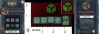 Dice : MINT38 PRIVATEER PRESS Q WORKSHOP HORDES FACTION DICE TROLLBLOODS