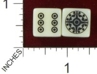 Dice : MINT39 CHESSEX CUSTOM FOR JENNEFER ASPERHEIM COMPASS ROSE