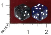 Dice : MINT39 CHESSEX CUSTOM FOR JENNEFER ASPERHEIM RANDOM PIPS
