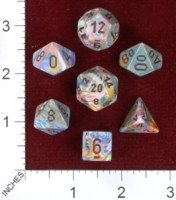 Dice : MINT40 CHESSEX 2014 POLY COLORS 04
