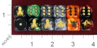 Dice : MINT40 DANN KRISS GAMES CTHULHU BICYCLE