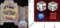 Dice : MINT40 FRIEDLANDER PUBLISHING GROUP DARK AGE FEUDAL LORDS