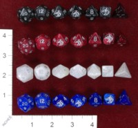Dice : MINT40 SILVER GRYPHON GAMES