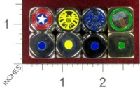 Dice : MINT40 UNKNOWN MARVEL COMICS CAPTAIN AMERICA SHIELD THOR