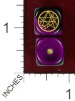 Dice : MINT42 CHESSEX CUSTOM FOR TRO REX AND EYO BELLA LITTLEST LOVECRAFT THE DUNWICH HORROR NECRONOMICON GATE