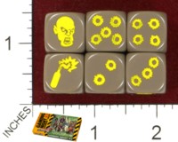 Dice : MINT43 COOL MINI OR NOT ZOMBICIDE GAMING NIGHT 3