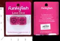 Dice : MINT43 FUNKYFISH LOVE DICE