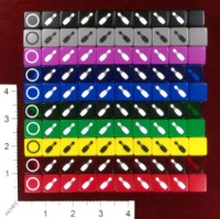 Dice : MINT44 CHESSEX CUSTOM BOWLING. SOLIDS