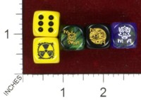 Dice : MINT44 CHESSEX CUSTOM FOR JAMIE CHAMBERS METAMORPHOSIS ALPHA RPG