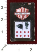 Dice : MINT44 GLOBAL MOTLEY CRUE LAS VEGAS 2013