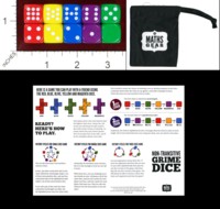 Dice : MINT44 MATHS GEAR NON TRANSITIVE GRIME DICE