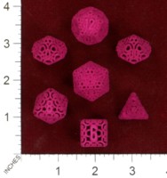 Dice : MINT44 SHAPEWAYS CERAMICWOMBAT RING DICE
