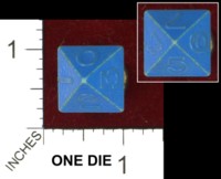 Dice : MINT44 UNKNOWN BLUE D8