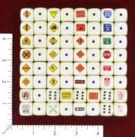 Dice : MINT46 HOMEMADE UNITED STATES ROAD SIGNS