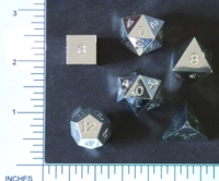 Dice : MINT4 31 GAMESCIENCE SILVER