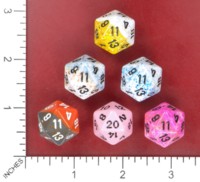 Dice : MINT52 CHESSEX D20 FROM POUND