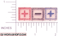 Dice : NON NUMBERED CLEAR ROUNDED SOLID Q WORKSHOP RUNIC II FUDGE 01