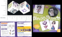 Dice : NON NUMBERED OPAQUE ROUNDED CRANIUM BINGO BUNCH 01