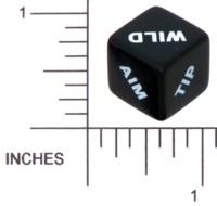 Dice : NON NUMBERED OPAQUE ROUNDED SOLID GAMEPARTS FOR LOONEY LABS TREEHOUSE