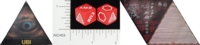 Dice : NON NUMBERED OPAQUE ROUNDED SOLID HORN ABBOT UBI 01