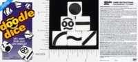 Dice : NON NUMBERED OPAQUE ROUNDED SOLID JAX DOODLE DICE 01