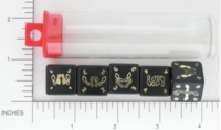 Dice : NON NUMBERED OPAQUE ROUNDED SOLID PENTHOUSE GAME BKTRADE 01