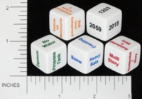 Dice : NON NUMBERED OPAQUE ROUNDED SOLID SCENARIODICE DOT COM 06 FIRE RESCUE DICE 01