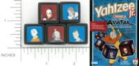 Dice : NON NUMBERED OPAQUE ROUNDED SOLID YAHTZEE 07 AVATAR 01