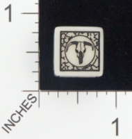 Dice : NUMBERED OPAQUE ROUNDED SOLID CHESSEX CUSTOM FOR JOHN PETTIT OLD WEST 01