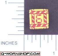 Dice : NUMBERED OPAQUE ROUNDED SOLID Q WORKSHOP DITEC 02