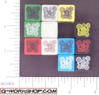 Dice : NUMBERED OPAQUE ROUNDED SOLID Q WORKSHOP MECHANICAL 02