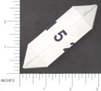 Dice : PAPER D05 MY DESIGN ELONGATED PENTAGONAL DYPYRAMID